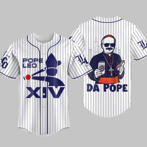Chicago Pope Leo XIV Da Pope Baseball Jersey