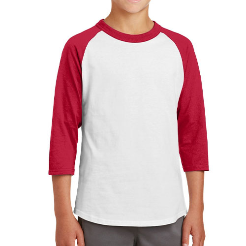 Youth 3/4 Raglan Sleeve Shirt YT200