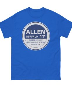 Bills Allen 17 Hysteria And Pure Joy Shirt